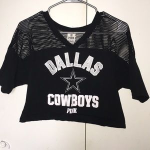 Dallas Cowboys Crop Top & See Through Leggings